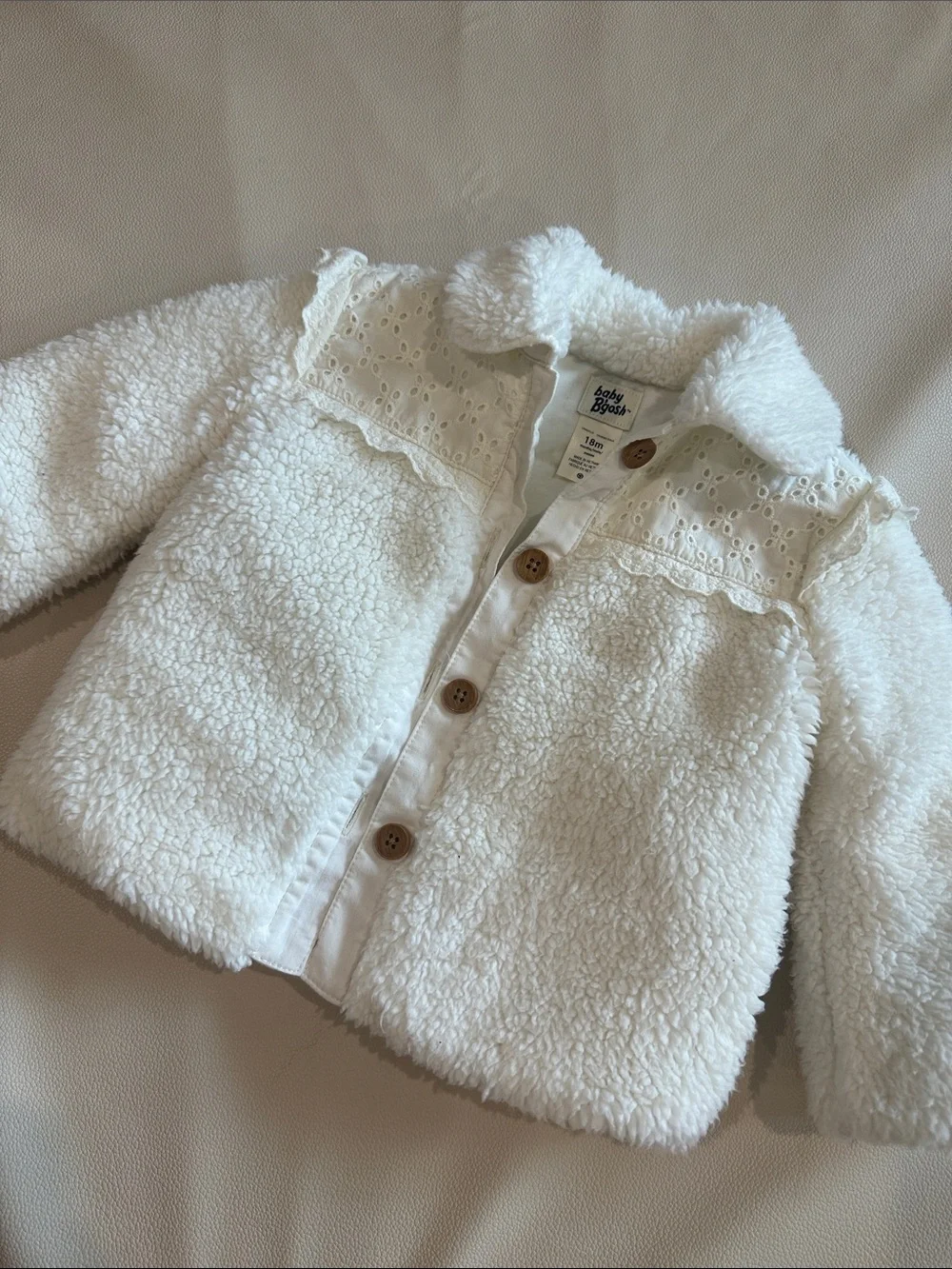 Oshkosh Baby B’gosh Girls Sherpa Jacket
